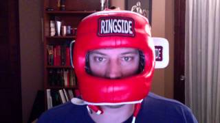 Headgear Review boxing MMA Ringside face saver [upl. by Llain809]