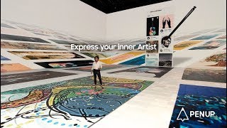 Express Your Inner Artist  PENUP  Samsung SmartLife [upl. by Ehcsrop]