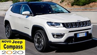 Jeep Compass 2020 Semiautônomo Super tecnológico [upl. by Nywled]