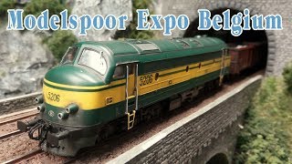 50 Ultra Realistic Model Railway Layouts  Model Railroad Exhibition “Modelspoor Expo” in Belgium [upl. by Eimile]