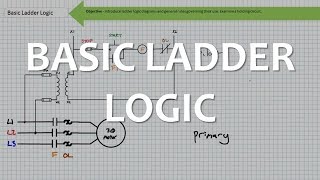 Basic Ladder Logic Full Lecture [upl. by Nylauqcaj]