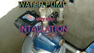 Water pump installation  Tagalog easy step [upl. by Eldredge]