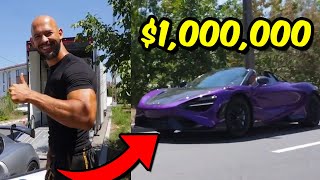 Andrew Tate Buys Government Seized Cars NEW Vlog [upl. by Nawram]