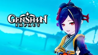 Genshin Impact 45  Chiori Story Quest Full Walkthrough [upl. by D'Arcy90]