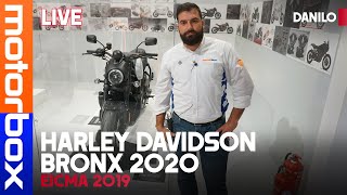 Harley Davidson Bronx 2020  La prima Harley con il bicilindrico raffreddato a liquido [upl. by Casper994]