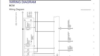 BODY CONTROL MODULEBCMWIRING DIAGRAM WIRE COLOR AND TECHNICALDESCRIPTION [upl. by Kalfas]