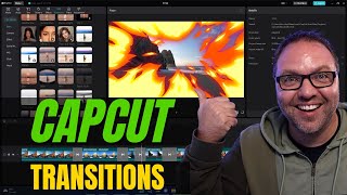 CapCut for Windows The Transitions Tutorial [upl. by Inhsor]