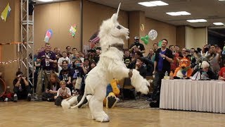 BLFC 2014 Fursuit Dance Competition Highlight Reel [upl. by Ilram687]