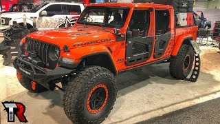 Jeep Gladiator Builds of SEMA [upl. by Otsirave]