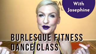 Take a BURLESQUE FITNESS DANCE CLASS  35 minutes [upl. by Caspar]