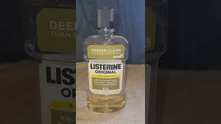 Listerine Original Antiseptic Mouthwash Review [upl. by Hardan7]