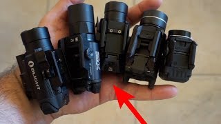 Streamlight Vs Surefire Vs Olight Night Test [upl. by Demodena]