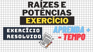 12 Remova os expoentes negativos e simplifique a expressão  Exercício Resolvido Potências [upl. by Eittik]