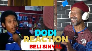 DODI REACTION BELI SINYAL [upl. by Nellek]