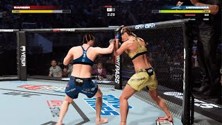 Maycee Barber vs Kaitlyn Chookagian [upl. by Anyl769]