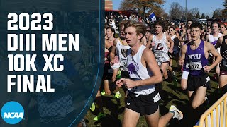 2023 DIII Mens Cross Country Championship  Full Replay [upl. by Relyt]