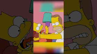 Why did Homer start strangling Bart🤔 simpsons shorts [upl. by Imaon988]