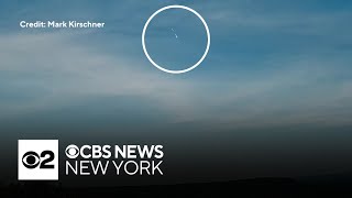 Video shows meteor reported over NYC and New Jersey [upl. by Esineg]