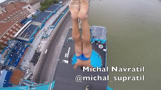 Amazing Handstand High Dive from 27m platform at FINA World Championships [upl. by Anayik152]