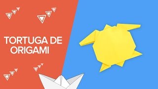 Cómo hacer una tortuga de origami paso a paso  Papiroflexia para niños [upl. by Bello]