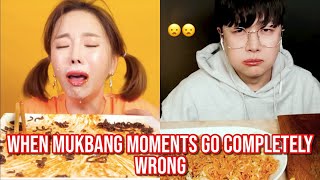 when mukbang moments go completely WRONG [upl. by Squires]