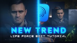 Life Force Trend Edit Tutorial  Alight Motion [upl. by Idolah]