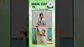 Speech on Iqbal Day💚 shorts 9november [upl. by Eltsyek935]