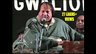 Ustad Nusrat Fateh Ali Khan amp Zakir Hussain  Last Jugalbandi in 1997  Memorable Live performance [upl. by Yuzik]