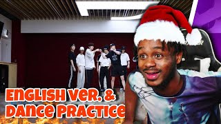 Stray Kids  quotDOMINOquot English Ver amp Dance Practice Video REACTION [upl. by Ennylhsa478]