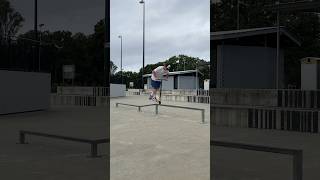 nose manual on a kink rail 😲 Jack Churchward envyscooters shorts scootering [upl. by Naesar]