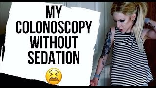 Colonoscopy Without Sedation Experience [upl. by Nahtanoy882]