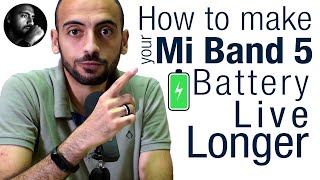 Mi band 5 Battery life longer  problem fixed and explained [upl. by Eanahc481]