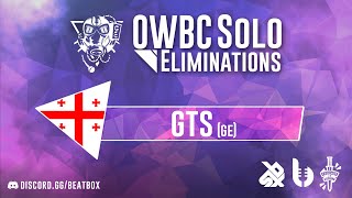 GTS  Online World Beatbox Championship 2020 Solo Elimination [upl. by Ahsiele547]