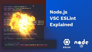 How to configure ESLint for a NodeJs Project using VSC [upl. by Leasia618]