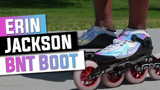 Limited Edition Erin Jackson BNT Bont Inline Speed Skating Boot [upl. by Maggie274]