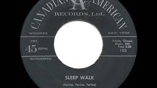 1959 HITS ARCHIVE Sleep Walk  Santo amp Johnny a 1 record [upl. by Horvitz851]