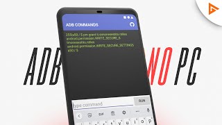 Run ADB Commands on Android WITHOUT PCROOT [upl. by Hodges]