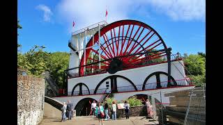 Laxey Wheel The largest surviving original working waterwheel in the world [upl. by Aiym]