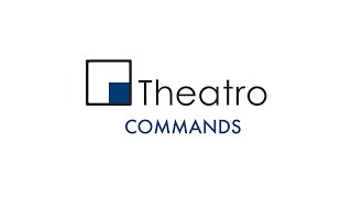 Theatro Basics  Commands [upl. by Fiester64]