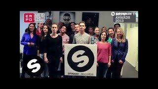 Spinnin Records wins EMPO Award  Best Label Worldwide 2013 [upl. by Lehcin]