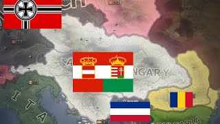 Restoring the AustroHungarian Empire in Hearts of Iron 4 [upl. by Pippa]