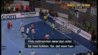 Danmark vs Tyskland  Håndbold EM 2009 [upl. by Hazelton534]