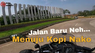 Naik Motor ke KOPI NAKO Kebon Jati Lewat Sukaraja tembus Sumarecon Bogor [upl. by Rostand]