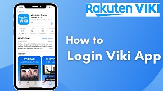 How to Login to Viki  Rakuten Viki  2021 [upl. by Yhtimit]