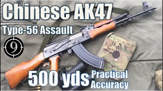 Chinese AK47 to 500yds Practical Accuracy Type 56 Assault Rifle [upl. by Robb]