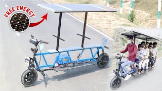 Build a 7 seater E Bike With Unlimited Range [upl. by Omixam]