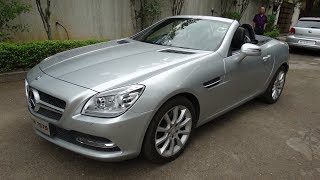 20152016 MercedesBenz SLK350 Roadster  Full Take Review [upl. by Ahsiekrats]