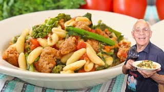 Pasta with Sausage and Broccoli Rabe [upl. by Inaffyt]