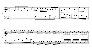 Bach Invention 8 in F Major BWV 779 Urtext Edition [upl. by Bille]