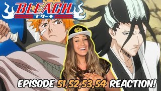 ICHIGO SAVES RUKIA Bleach Episode 51 52 53 54 REACTION [upl. by Retrop]